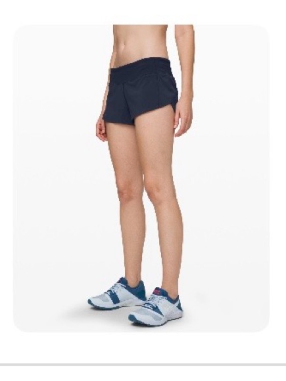 Lululemon Speed Up Low-Rise Lined Short 2.5”
- Navy